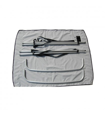 2-Bow Portable Bimini Top Cover Sun Canopy Suit  7.5 to 11foot Inflatable Boat