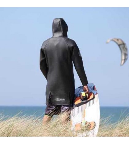 XXL Neoprene Wetsuit Coat Jacket Kiteboarding Kitesurfing Sailing Wakeboarding