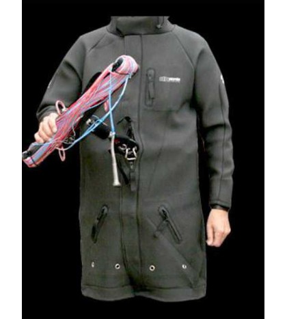 XXL Neoprene Wetsuit Coat Jacket Kiteboarding Kitesurfing Sailing Wakeboarding