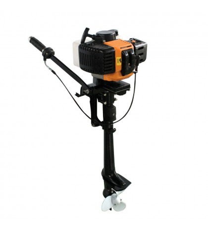 3.5-7-HP 2/4-Stroke Outboard Motor Fishing Boat Engine Water/Air Cooling System