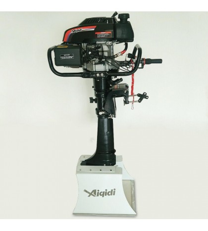 3.5/4/6/6.5/7HP 2/4-Stroke Outboard Motor Boat Engine w/Water/Air Cooling System