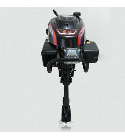 3.5/4/6/6.5/7HP 2/4-Stroke Outboard Motor Boat Engine w/Water/Air Cooling System