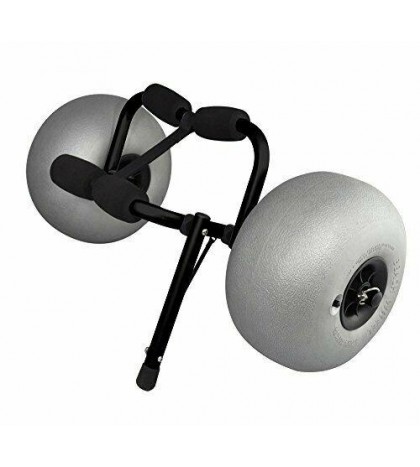 Seattle Sports BigSand Surfer Center Kayak Carrier Cart Dolly with Beach Ball...