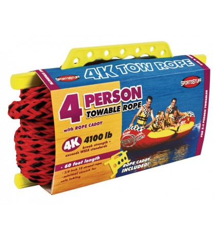 SPORTSSTUFF 57-1532 60 Ft. 4,100 Pound Capacity 4 Person Boat Tow Rope (10 Pack)
