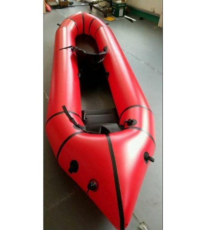 Inflatable Lightweight TPU 2 Person River Micro PackRaft Kayak Canoe NEW