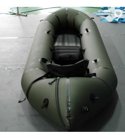 Inflatable Lightweight TPU 2 Person River Micro PackRaft Kayak Canoe NEW