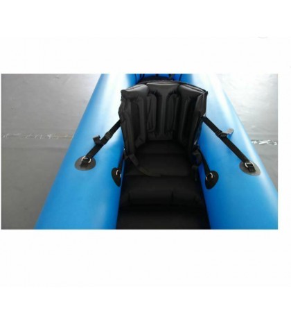 Inflatable Lightweight TPU 2 Person River Micro PackRaft Kayak Canoe NEW