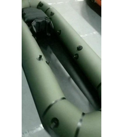 Inflatable Lightweight TPU 2 Person River Micro PackRaft Kayak Canoe NEW