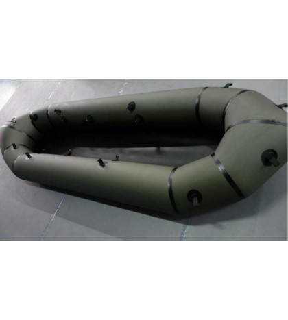 Inflatable Lightweight TPU 2 Person River Micro PackRaft Kayak Canoe NEW