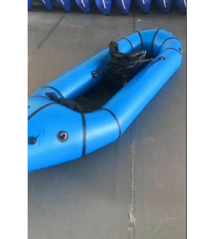 Inflatable Lightweight TPU 2 Person River Micro PackRaft Kayak Canoe NEW