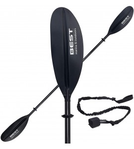 Best Marine Kayak Paddle. 234cm (92in) Premium Carbon Fiber Paddle with Reinforc
