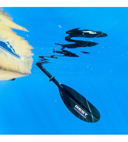 Best Marine Kayak Paddle. 234cm (92in) Premium Carbon Fiber Paddle with Reinforc