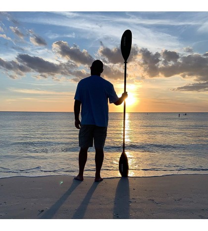 Best Marine Kayak Paddle. 234cm (92in) Premium Carbon Fiber Paddle with Reinforc