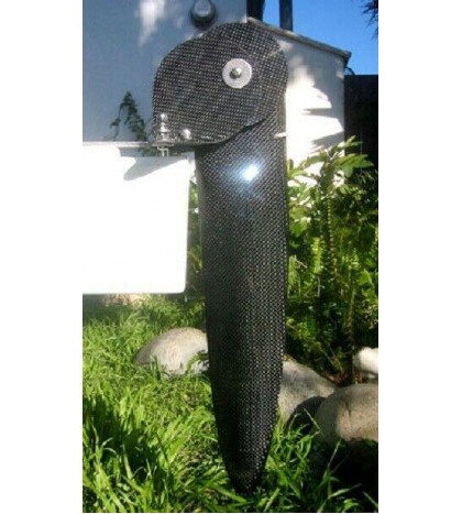 KAYAK RUDDER, ULTRALIGHT CARBON FIBER, FOILED BLADE, ONNO