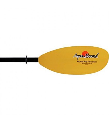 Aqua-Bound Manta Ray Fiberglass 2-Piece Snap-Button Kayak Paddle