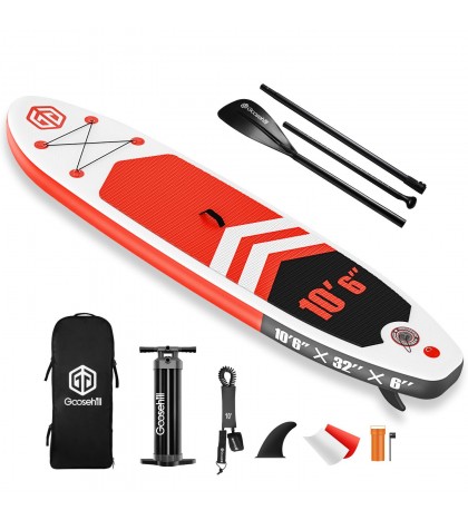 Rainbow R Inflatable SUP Board Stand Up Paddle Board 10' Long 32