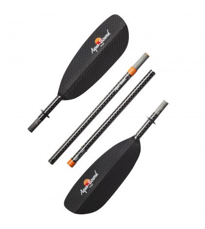 Aqua Bound Tango Carbon Straight Shaft 4-Piece Kayak Paddle