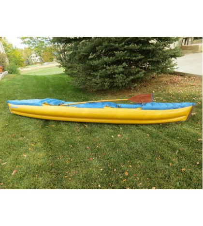 BARUM Inflatable Kayak - 12 1/2' Long - 2 Person