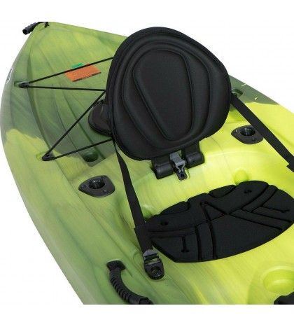 Two Pack 10' Fishing Kayaks Lifetime Tamarack Sit On Top Plastic Kayak
