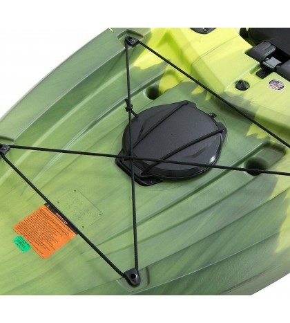 Two Pack 10' Fishing Kayaks Lifetime Tamarack Sit On Top Plastic Kayak