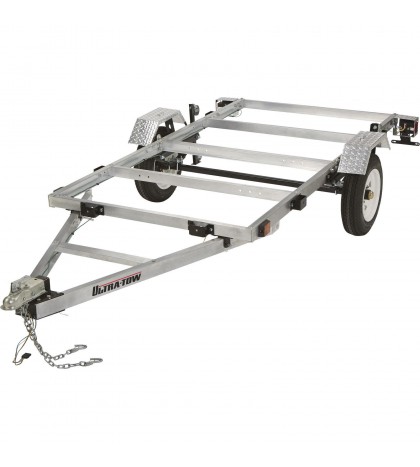 Ultra-Tow 4ft. x 8ft. Folding Aluminum Utility Trailer Kit-1170Lb. Load Capacity