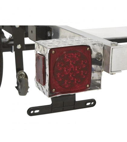 Ultra-Tow 4ft. x 8ft. Folding Aluminum Utility Trailer Kit-1170Lb. Load Capacity