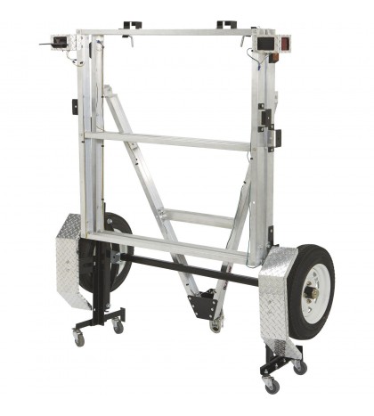 Ultra-Tow 4ft. x 8ft. Folding Aluminum Utility Trailer Kit-1170Lb. Load Capacity
