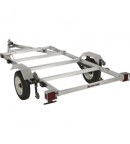 Ultra-Tow 4ft. x 8ft. Folding Aluminum Utility Trailer Kit-1170Lb. Load Capacity