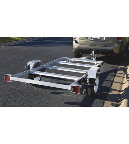 Ultra-Tow 4ft. x 8ft. Folding Aluminum Utility Trailer Kit-1170Lb. Load Capacity