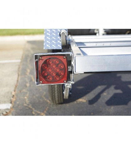 Ultra-Tow 4ft. x 8ft. Folding Aluminum Utility Trailer Kit-1170Lb. Load Capacity