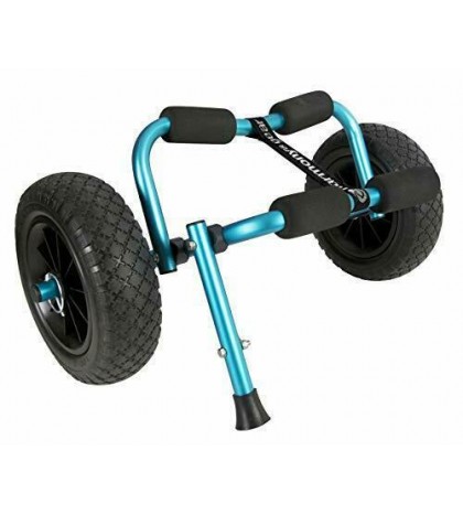 Kayak Cart with No Flat Wheels | 150-165 lb Carrying Capacity | Trolley for Kay