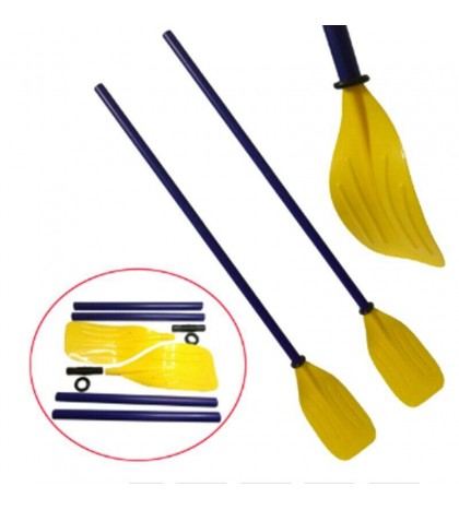 20X(1 Pair 114cm Plastic Kayak Canoe Paddle Water Boat Rafting Oar Paddle Easy