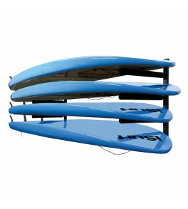 Extreme Max 3006.8471 Horizontal Surfboard/SUP Storage Rack-Quad
