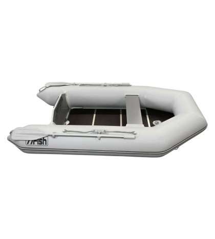 FISH 240 grey inflatable fishing boat top quality 100% built in Europe