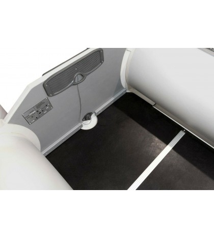 FISH 240 grey inflatable fishing boat top quality 100% built in Europe