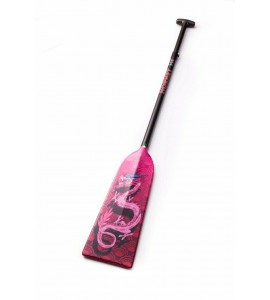 Pink Dragon Hornet STING G4 Dragon Boat Paddle IDBF Approved in Fixed or Adjusta