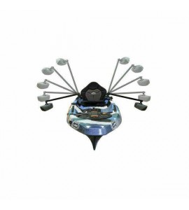 Kayak or Canoe Outriggers/Stabilizers. Paddle more confidently or stand to cast Kayak or Canoe Outriggers/Stabilizers. Paddle more confidently or stand to cast