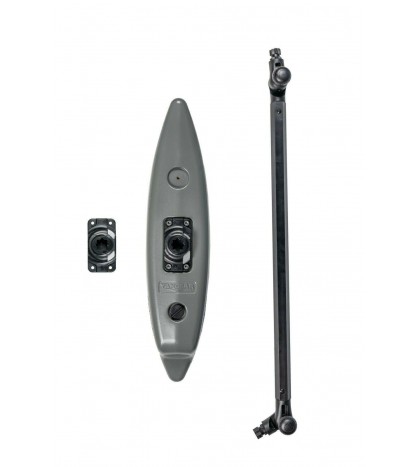 Kayak or Canoe Outriggers/Stabilizers. Paddle more confidently or stand to cast