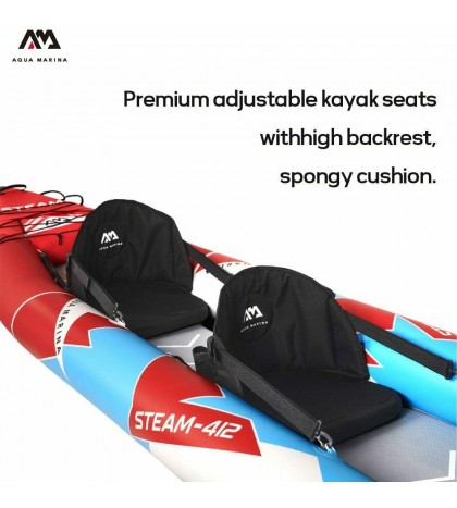 STEAM ST-312/412 inflatable kayak canoe boat pvc dinghy raft DWF floor deck