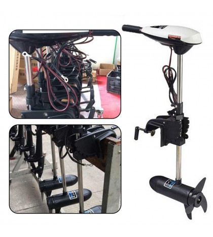 2-4 Person Inflatable Raft Fishing Dinghy Boat/sun shelter/Boat Engine/mount kit