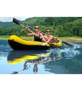 NEW TOBIN SPORTS WAVEBREAK KAYAK 2-86IN ALUMINUM PADDLES HAND PUMP REPAIR PATCH