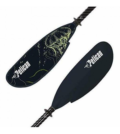 Pelican Symbiosa Kayak Paddle | Adjustable Fiberglass Shaft with Nylon Blades...
