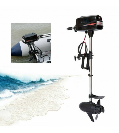 10HP Outboard Electric Motor Heavy Duty Fishing Boat Engine Tiller Control 60V