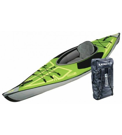 Advanced Elements Advanced Frame Ultra-Lite Kayak, Lime/Gray