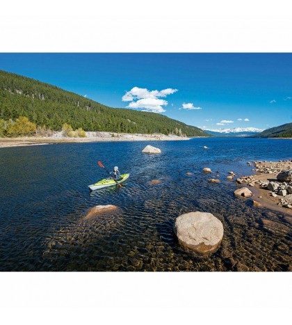 Advanced Elements Advanced Frame Ultra-Lite Kayak, Lime/Gray