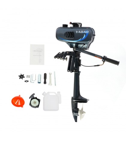 2 / 4 Stroke 3.5/3.6/4/6.5/7HP Outboard Motor Boat Engine Air / Water Cooling US