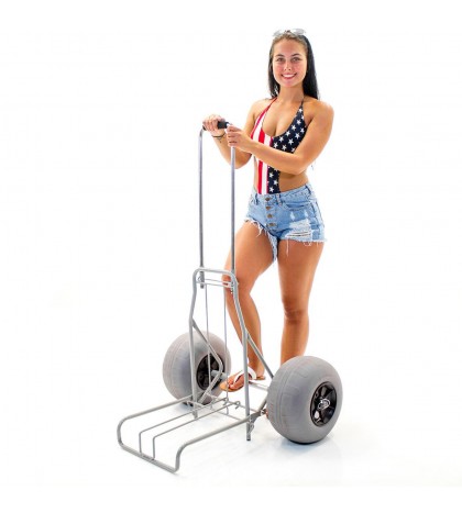 Challenger BEACH CART Sand Balloon Tires- OPEN BOX RETURN