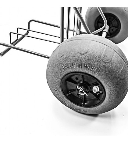 Challenger BEACH CART Sand Balloon Tires- OPEN BOX RETURN