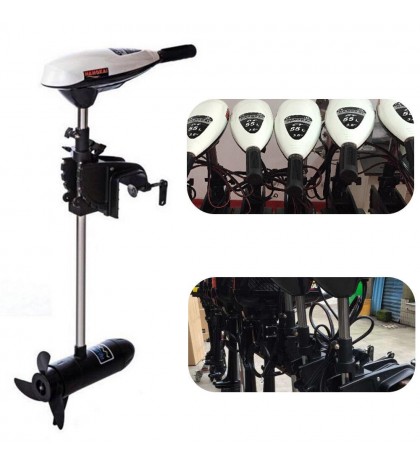 65LB 12V Heavy Duty Electric Outboard Motor Trolling Motor Boat Engine Hangkai