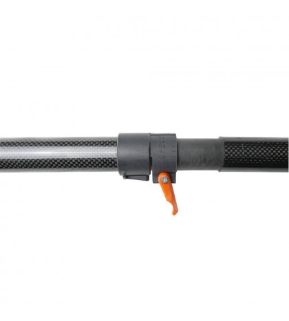 2 Piece Carbon Fiber Kayak Paddle With Wing Blade Oval Shaft 10cm Adjuster